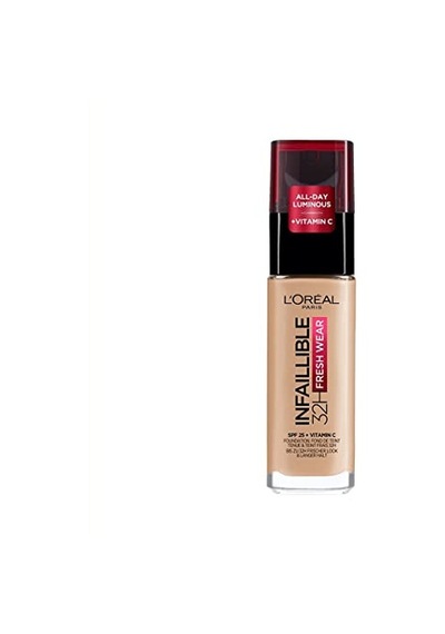 L'oreal Paris Infaillible 32h Fresh Wear C Vitaminli Fondöten - 145 Rose Beige 30 Ml C Vitamini İle, Taze, Nemli Ve Parlayan Cilt, Kalıcı Aşınma, Su Ve Transfer Korumalı, Hafif 00