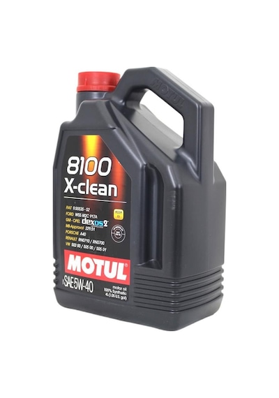 Motul 8100 X-Clean 5W-40 Dexos2 Tam Sentetik Motor Yağı 2 x 4 L