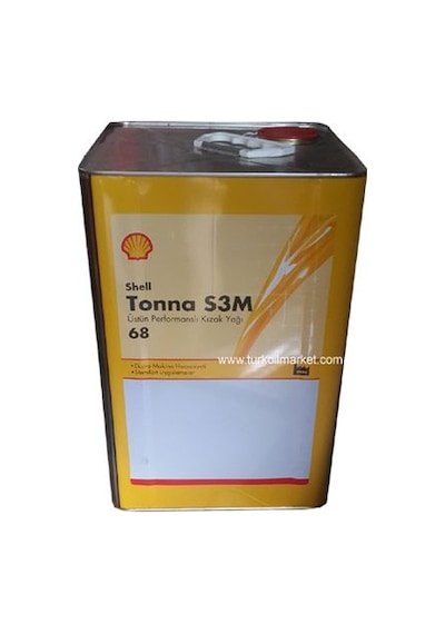 Shell Tonna S3 M 68 Üstün Performanlı Kızak Yağı 15 L