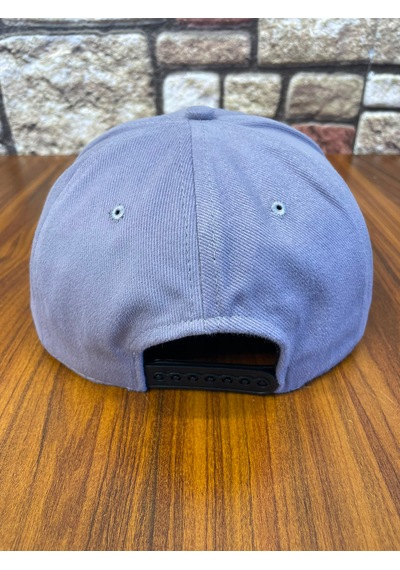 Hamze Hiphop Snapback Rapper Baseball Drip Unisex Şapka Cap Gri