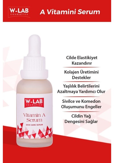 W-Lab Cosmetics Vitamin A Serum 30 ML