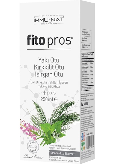 İmmu- Fito Pros Yakı Otu Kırkkilit Otu Isırgan Otu Sıvı Ekstr