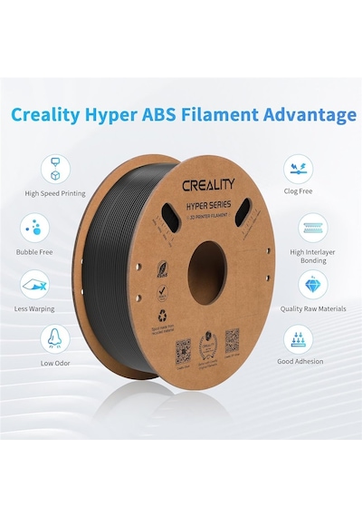 Creality Hyper Abs Siyah Filament 1.75mm 1000gr