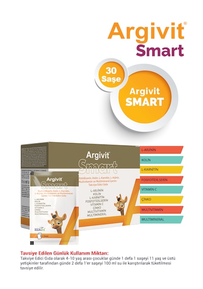 Argivit Smart Fosfotidilserin,multivitamin, Multimineral 30 Sa...