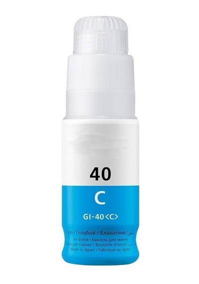 Uyumlu İnk For Canon Gı40 Mavi Şişe Mürekkep 70ml