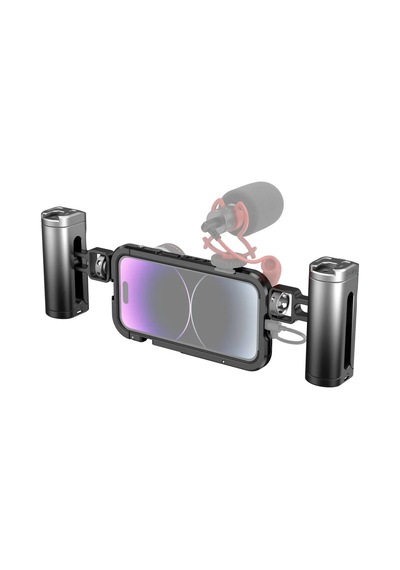 Smallrig 4076 Apple iPhone Uyumlu 14 Pro İçin Mobil Video Kafes Kiti