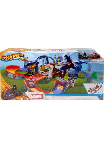 Hot Wheels Racerverse Marvel 2 Araçlı Pist Seti Hpl34