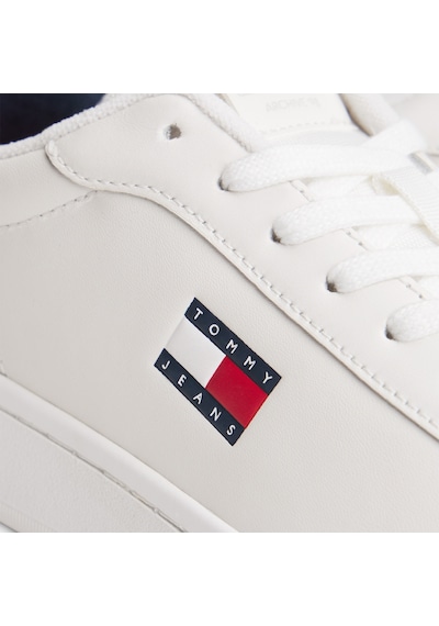 Tommy Hilfiger Archive' 98 Kadın Beyaz Spor Ayakkabı En0en02815 Mavi