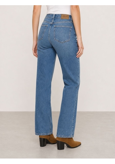 Loft New Straight Regular Fit Kadın Pantolon Lf2044350 Q1.v1 Denim