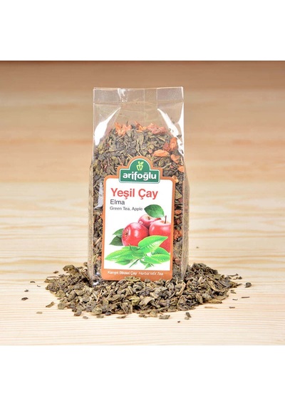Arifoğlu Yeşil Çay Elma Karışık Bitki Çayı 150 G