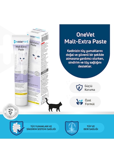 Onevet Malt Extra Paste Tüy Yumağı Önleyici Kedi Maltı 50 Gr