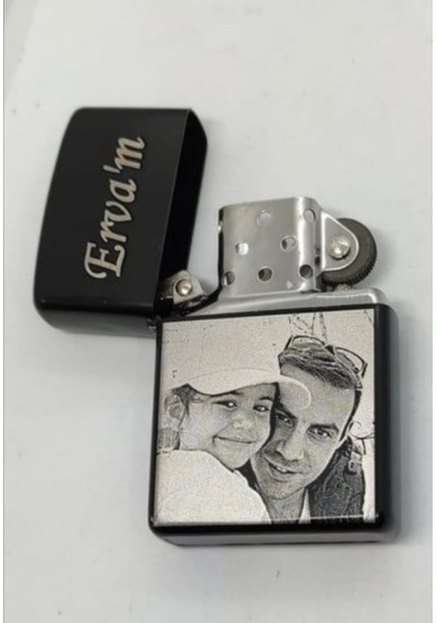 Zippo Resimli Ve Yazılı Çakmak