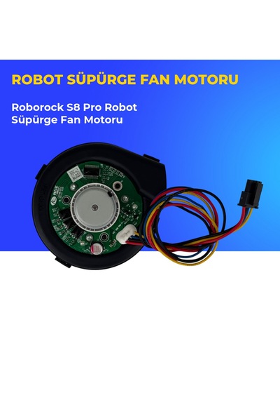 Roborock S8 Pro Robot Süpürge Fan Motoru