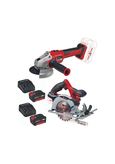 Einhell Axxio 18/115 Q Taşlama TE-CS 18/150 Daire Testere 2X4.0AH