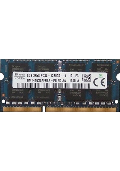 Hynix HMT41GS6AFR8A-PB 8 GB DDR3 1600 MHz CL11 Notebook Ram