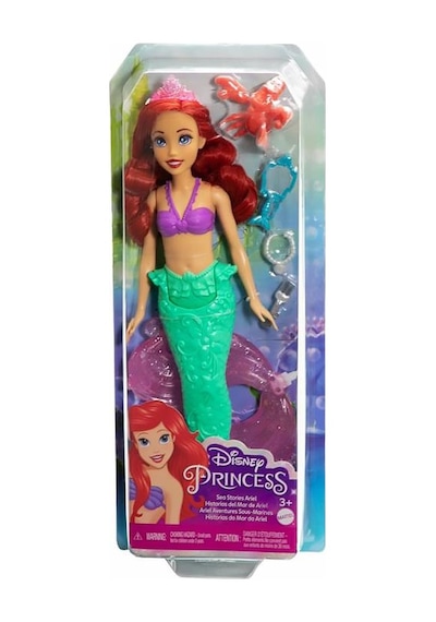 Disney Prenses Ariel Deniz Kızı Bebek Arkadaşı Ve Aksesuarları