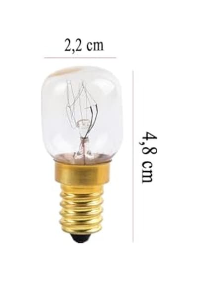 Fırın Ampul E14 Sarı Davlumbaz Ampul