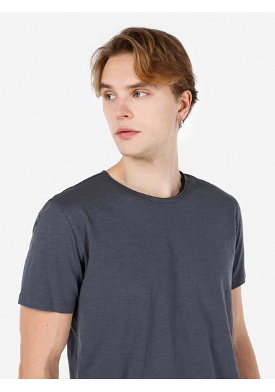 Colin's Colins Regular Fit Bisiklet Yaka Basic Antrasit Erkek Kısa Kol Tişört Cl1058580 Antrasit