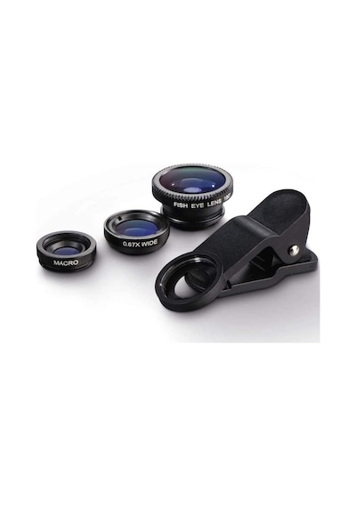 Hama 173778 3In1 Cep Telefonu Lens Kiti Taşıma Kılıfı