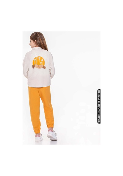 Xo Kids Kız Palmiye Pantolon 8-14 Yaş 54330 Kpnt09050 Turuncu