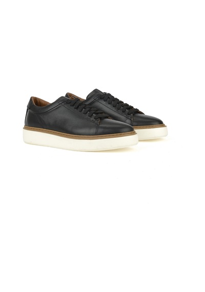 Ziya, Erkek Hakiki Deri Sneaker 1531026zh18 Siyah 1531026zh18 000 Siyah