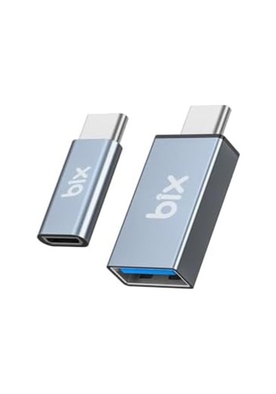 Adp-04 2'si 1 Arada Type-c Micro Usb Ve Usb Çevirici Dönüştürücü Adaptör