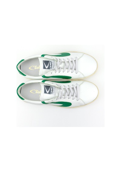 Sneaker Günlük Erkek Vt1241m Valsport Tournament Classic Bianco Verde Bianco Verde