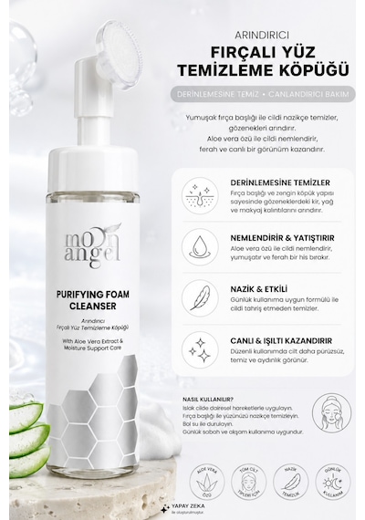 Yüz Temizleme Köpüğü + Ferahlatıcı Aloe Vera Jeli