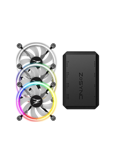 Zalman Zm Sf120a3 Yüksek Performanslı Adreslenebilir Rgb Soğutma 3 Adet 120mm Kasa Fanı