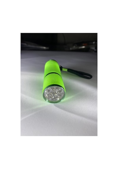 Mini Led El Feneri Anahtarlık Taşınabilir, Güçlü Işık, Kamp & Acil Durum Feneri Yeşil