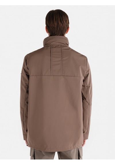 Colin's Colins Regular Fit Cep Detaylı Bej Erkek Kaban Cl1056689 Bej