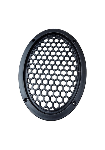 2 Adet - Oval Hoparlör Kapağı 6x9 İnç Kaliteli Plastik Midrange Kapak