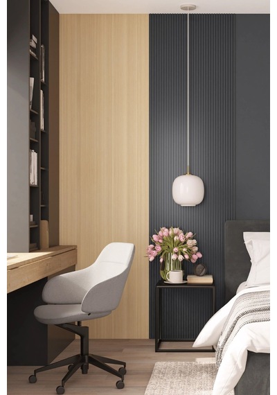Vilo Mpc J Bitiş Profili Deep Grey 300cm Xl Duvar Paneli Kenar Ve Dış Köşe Bitişi