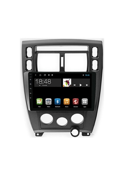 Hyundai Tucson Siyah 2005-2012 6gb Ram 128gb Hafıza 8 Çekirdek Carplay Kamera Android Multimedya 9"