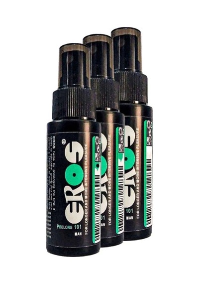 Eros Pro 101 3'lü Ad. Büyük Boy 60 Ml Yetşkin Erkeklere Özel 2'li