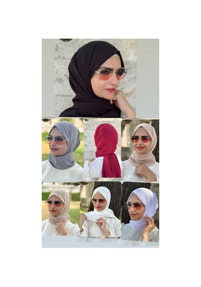 Aldaıyr 7 Krep Şal 180x70 Çok Renkli0706