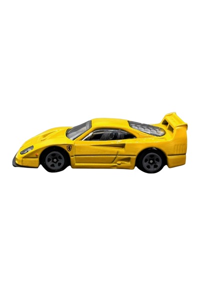 Hot Wheels Ferrari F40 Competizione - Hw Exotics Sarı 1/64 Diecast Model Araba Çok Renkli