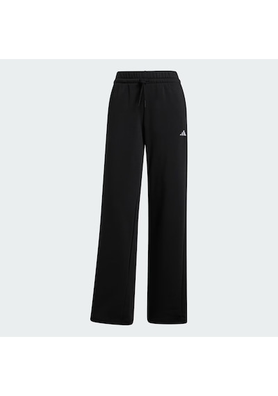 Adidas Essentials Small Logo Feel Cozy Open Kadın Eşofman Altı Jc5921 Siyah