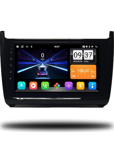 Medya Magic Vw Polo 2011-2018 Uyumlu 4-32 Gb Multimedya Carplay 9"
