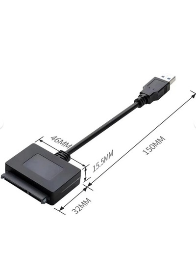 Usb 3.0 Sata Hard Disk Kablosu 2.5'' Ssd Hdd Disk Bağlantı Adaptörü 001