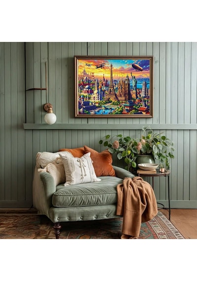 20854 Puzzle 1000 One World City
