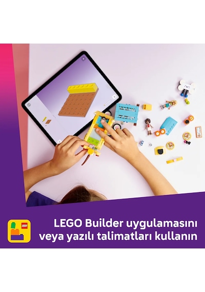 LEGO® Friends Evcil Hayvan Aksesuar Kamyoneti Oyuncağı 42678 - 6 Yaş Üzeri Çocuklar için Yaratıcı Oyuncak Yapım Seti  (237 Parça)