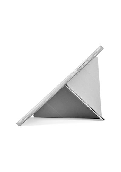 Samsung Galaxy Tab A11 Plus Kılıf Uyumlu Standlı Kalem Bölmeli Akıllı Trifolding Kapak Sm-x230 Space Grey
