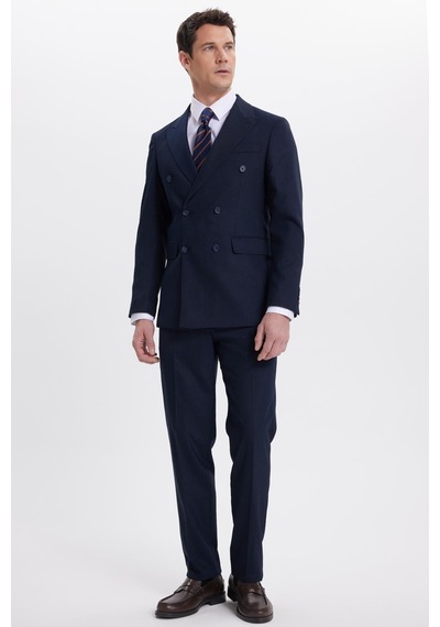 Tudors Erkek Slim Fit Sivri Yaka Çizgili Kapaklı Cepli Lacivert Takım Elbise-41960 Lacivert Tudors Erkek Slim Fit Sivri Yaka Çizgili Kapaklı Cepli Lacivert Takım Elbise-41960 Lacivert