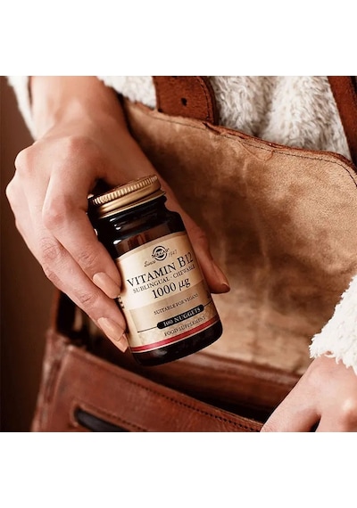 Solgar Vitamin B12 1000 MCG100 Kapsül 3 Adet
