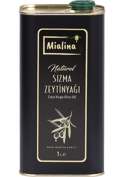 1 L Teneke Natürel Sızma Zeytinyağı