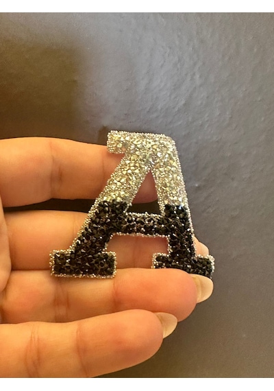 Ütü İle Yapışan A Harfi Arma 5x5 Cm