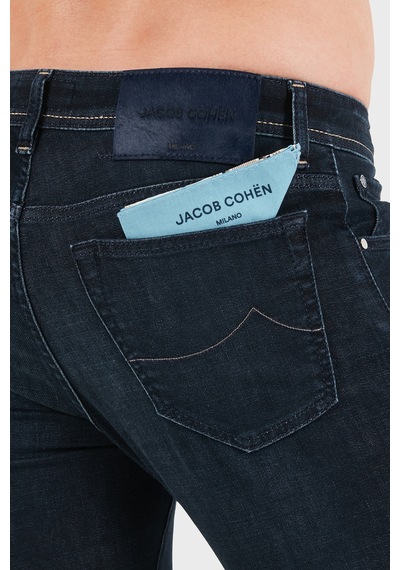 Jacob Cohen Pamuklu Slim Fit Normal Bel Dar Paça Jeans Erkek Kot Pantolon Jum Qe009 P0009 064 R2 100d Lacivert Jacob Cohen Pamuklu Slim Fit Normal Bel Dar Paça Jeans Erkek Kot Pantolon Jum Qe009 P0009 064 R2 100d Lacivert