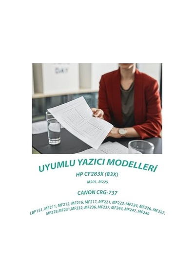 Ysy Hp M201dw M201n M201 M125 M125nw Mf231 M127fn M127fw M225dn M225dw Cf283x&can-737x 2200 Sayfa Verimli Muadil Toner Siyah
