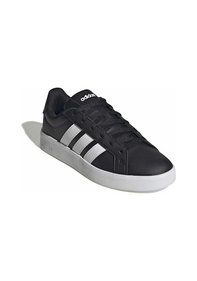 Cblack/ftwwht/cblack Adidas Kadın Günlük Spor Ayakkabı Grand Court Base 3.0 Hq0095 Siyah